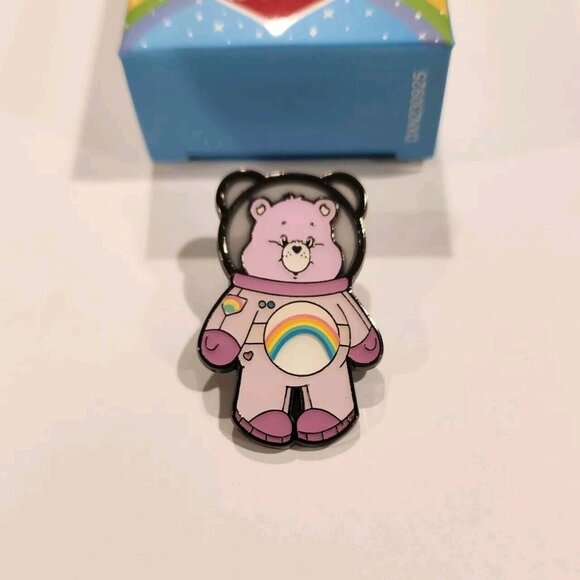Loungefly Care Bears Astronaut Cheer Bear Outer Space Pin Blind Box NEW Opened - Picture 5 of 10